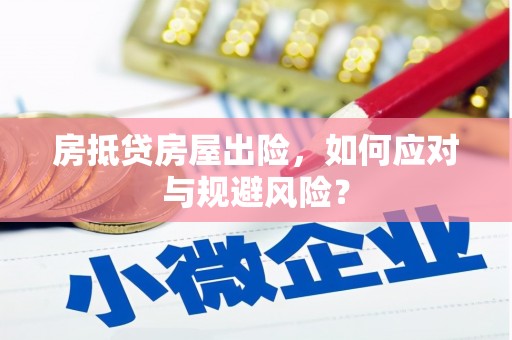 青神房抵贷房屋出险，如何应对与规避风险？
