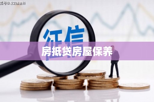 开县房抵贷房屋保养