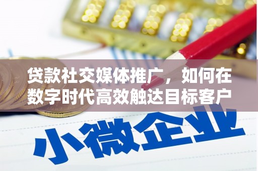 陈仓贷款社交媒体推广，如何在数字时代高效触达目标客户