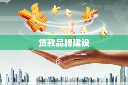 柞水贷款品牌建设