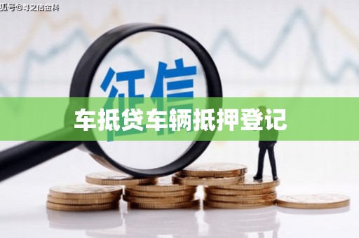 库尔勒车抵贷车辆抵押登记