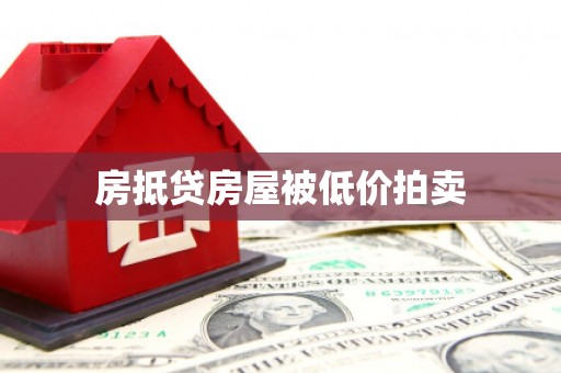 湖滨房抵贷房屋被低价拍卖
