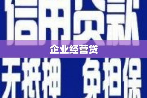 江源企业经营贷