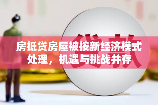路环岛房抵贷房屋被按新经济模式处理，机遇与挑战并存