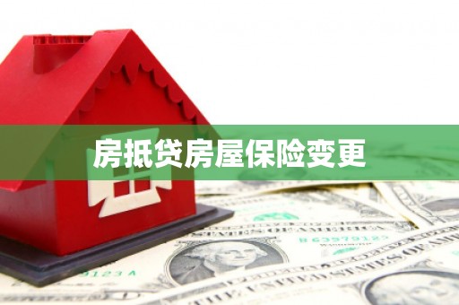 南区房抵贷房屋保险变更