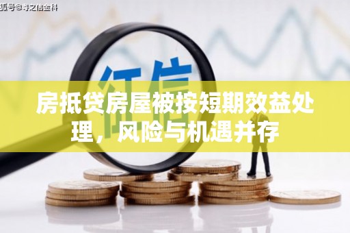 芮城房抵贷房屋被按短期效益处理，风险与机遇并存