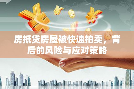 贞丰房抵贷房屋被快速拍卖，背后的风险与应对策略