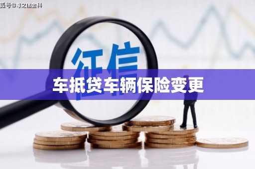 临桂车抵贷车辆保险变更