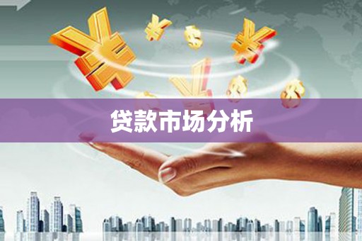 陕县贷款市场分析