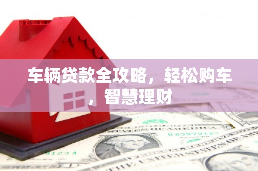 连云港车辆贷款全攻略，轻松购车，智慧理财