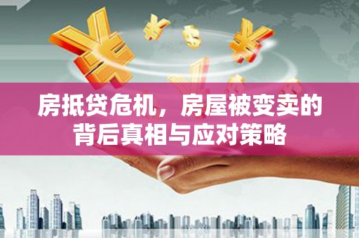 叶城房抵贷危机，房屋被变卖的背后真相与应对策略