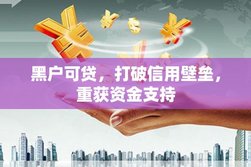 岳西黑户可贷，打破信用壁垒，重获资金支持