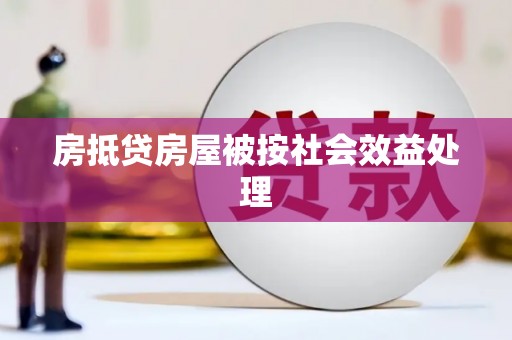 宜兰房抵贷房屋被按社会效益处理