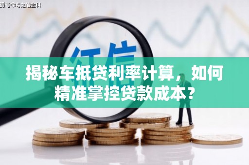 盐津揭秘车抵贷利率计算，如何精准掌控贷款成本？