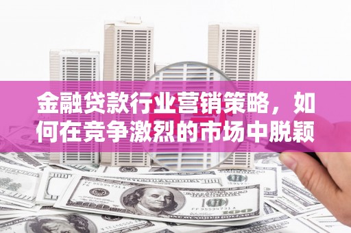 苍溪金融贷款行业营销策略，如何在竞争激烈的市场中脱颖而出