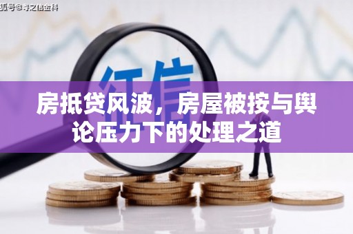 武冈房抵贷风波，房屋被按与舆论压力下的处理之道