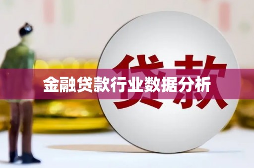 台前金融贷款行业数据分析