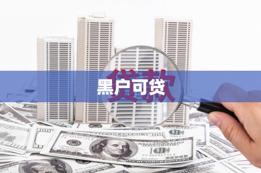 左镇黑户可贷