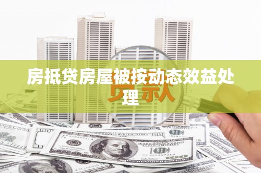 黑龙江房抵贷房屋被按动态效益处理
