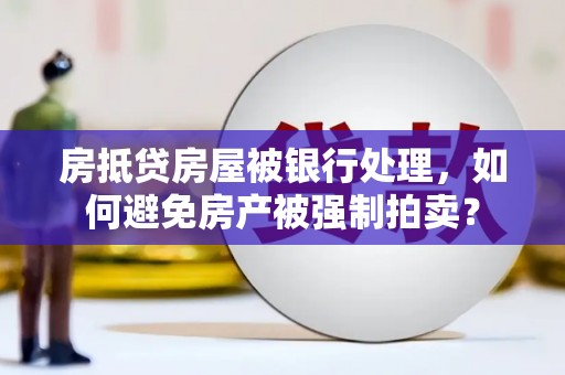 红寺堡房抵贷房屋被银行处理，如何避免房产被强制拍卖？