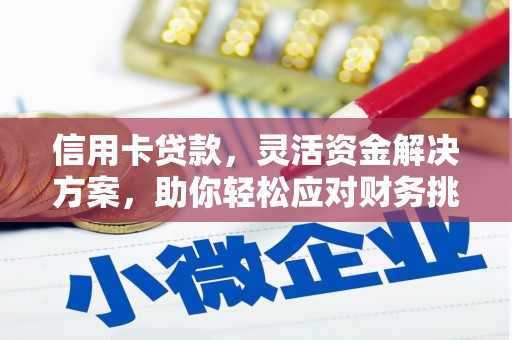 南朗信用卡贷款，灵活资金解决方案，助你轻松应对财务挑战