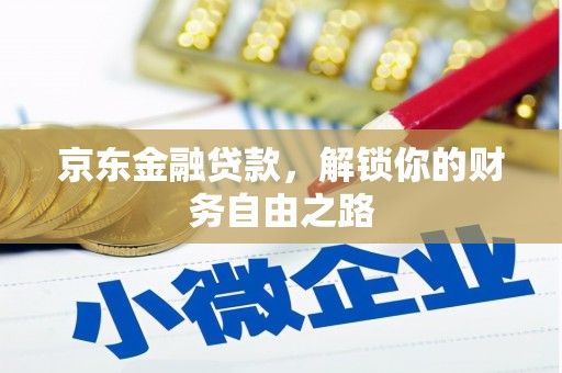 赵县京东金融贷款，解锁你的财务自由之路