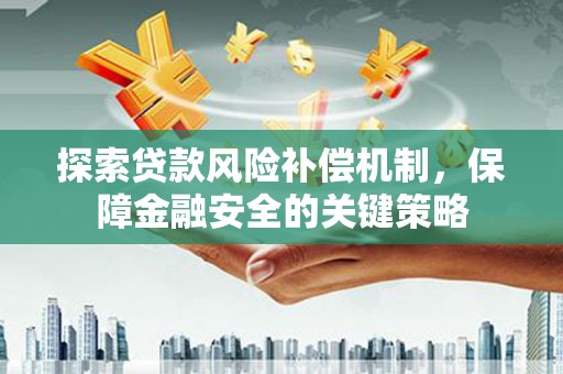 瑞穗探索贷款风险补偿机制，保障金融安全的关键策略