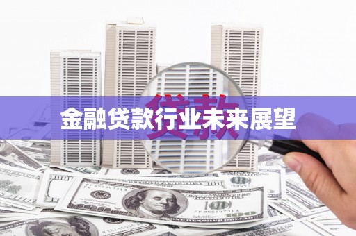 呼伦贝尔金融贷款行业未来展望