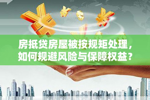 射阳房抵贷房屋被按规矩处理，如何规避风险与保障权益？