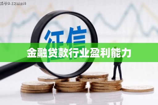 西市金融贷款行业盈利能力