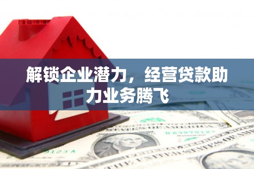 郧西解锁企业潜力，经营贷款助力业务腾飞