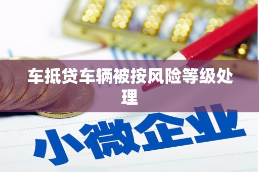 行唐车抵贷车辆被按风险等级处理