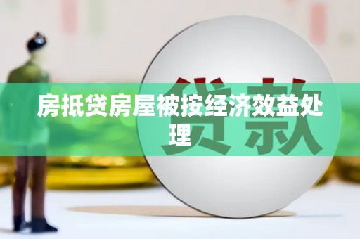 定西房抵贷房屋被按经济效益处理