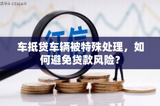 新竹车抵贷车辆被特殊处理，如何避免贷款风险？