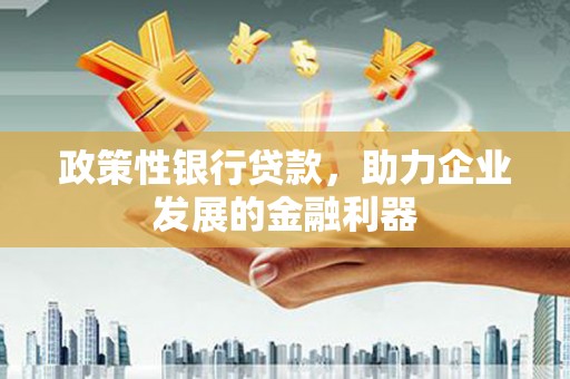 丰城政策性银行贷款，助力企业发展的金融利器