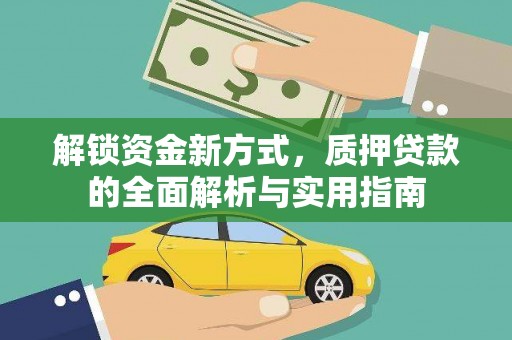 双湖解锁资金新方式，质押贷款的全面解析与实用指南