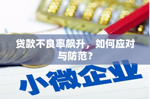 高碑店贷款不良率飙升，如何应对与防范？