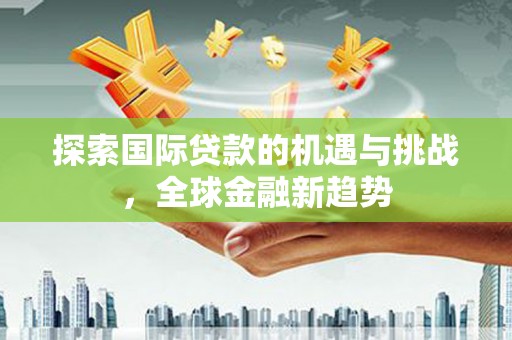 忻州探索国际贷款的机遇与挑战，全球金融新趋势
