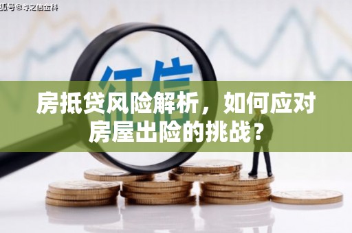 清流房抵贷风险解析，如何应对房屋出险的挑战？