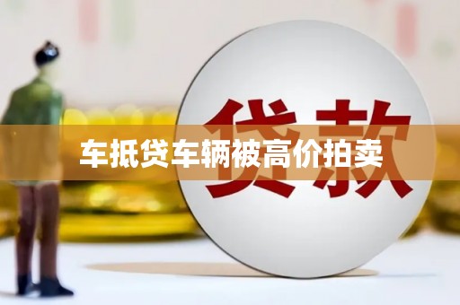 龙崎车抵贷车辆被高价拍卖