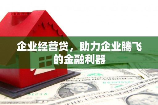清流企业经营贷，助力企业腾飞的金融利器