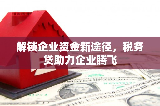 南涧解锁企业资金新途径，税务贷助力企业腾飞