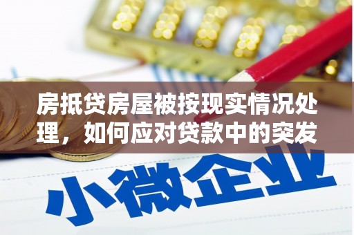 巧家房抵贷房屋被按现实情况处理，如何应对贷款中的突发状况？