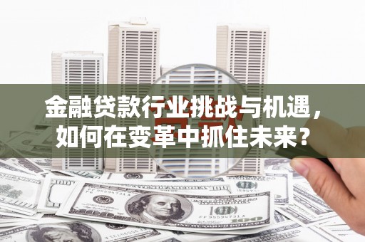 涞源金融贷款行业挑战与机遇，如何在变革中抓住未来？
