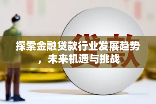 雷州探索金融贷款行业发展趋势，未来机遇与挑战