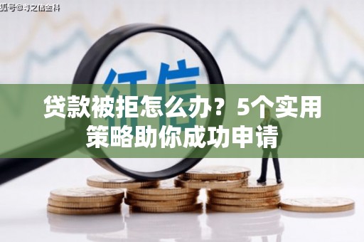 肃宁贷款被拒怎么办？5个实用策略助你成功申请