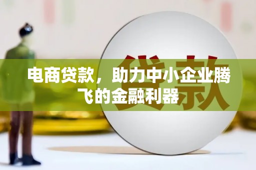 卫滨电商贷款，助力中小企业腾飞的金融利器