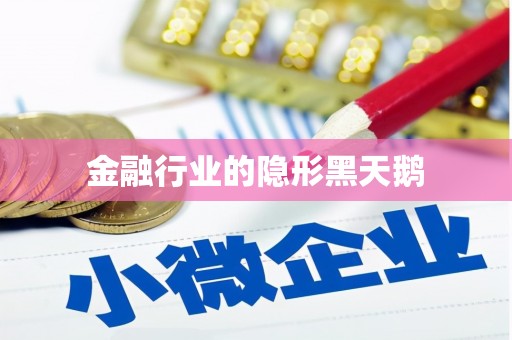 丰县金融行业的隐形黑天鹅